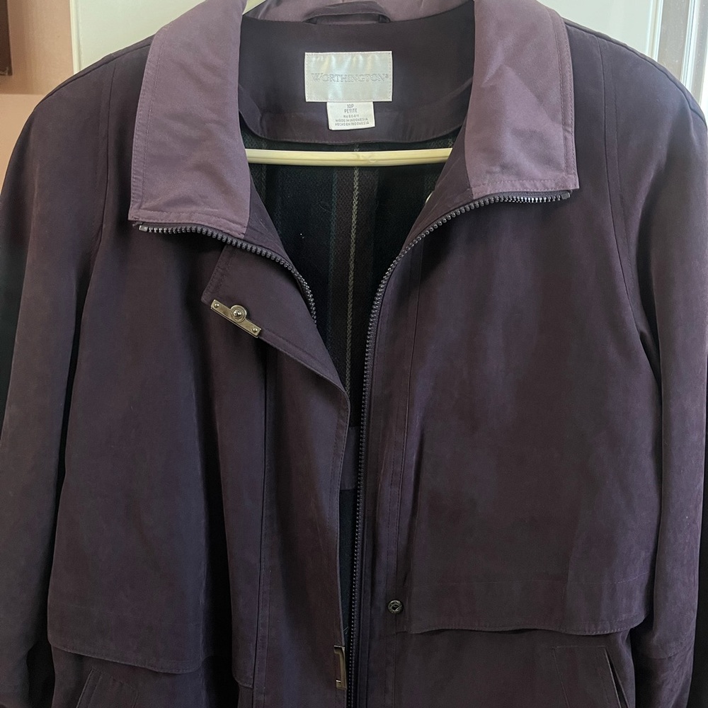 Vintage Worthington Long Purple Coat